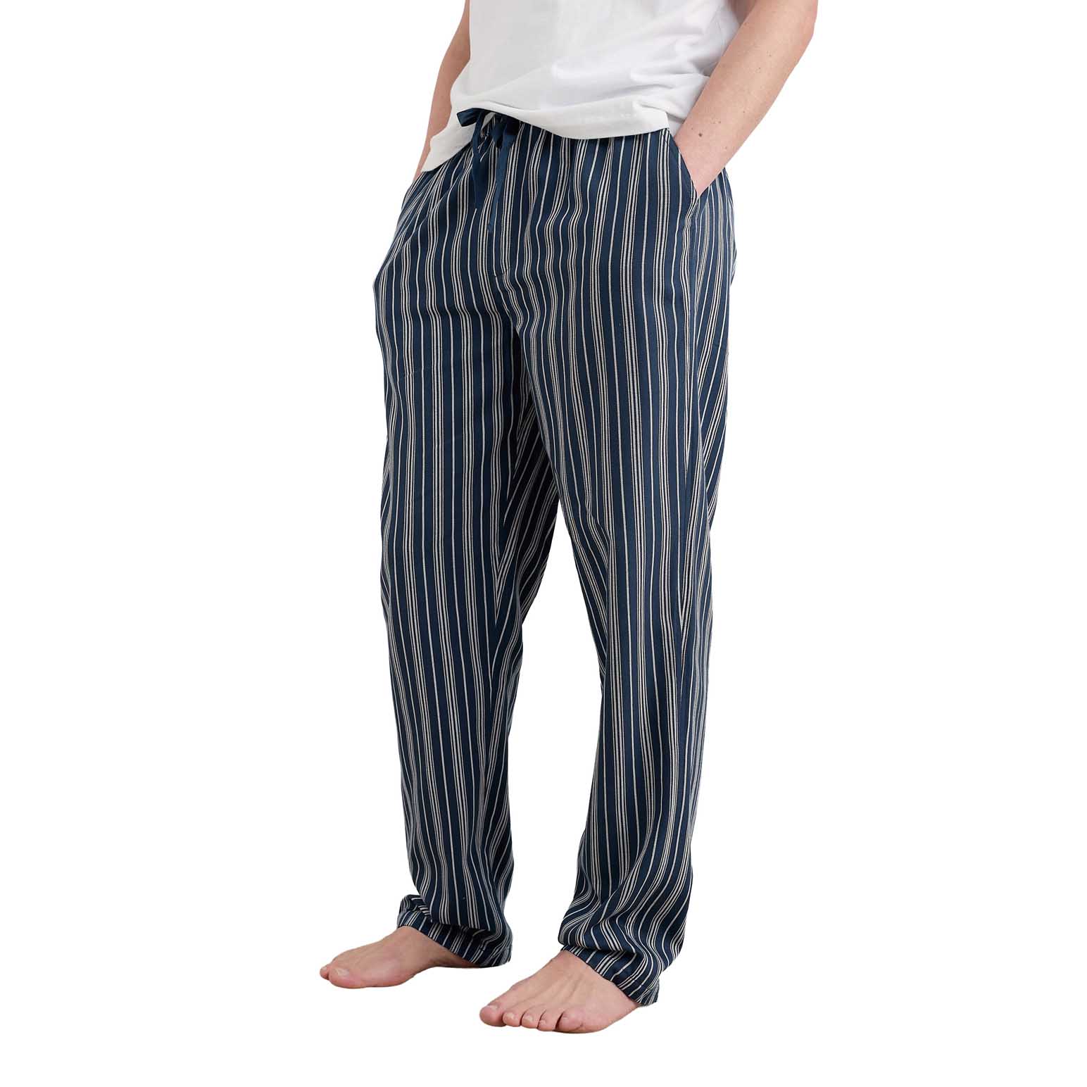 Seasalt Cornwall Shipping Lights Pyjama Trousers Sten Maritime